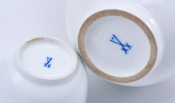 31/2197: Kaffeekanne und Zuckerdose, Art Deco, Meissen Pfeifferzeit (1924-´34) – Bild 5
