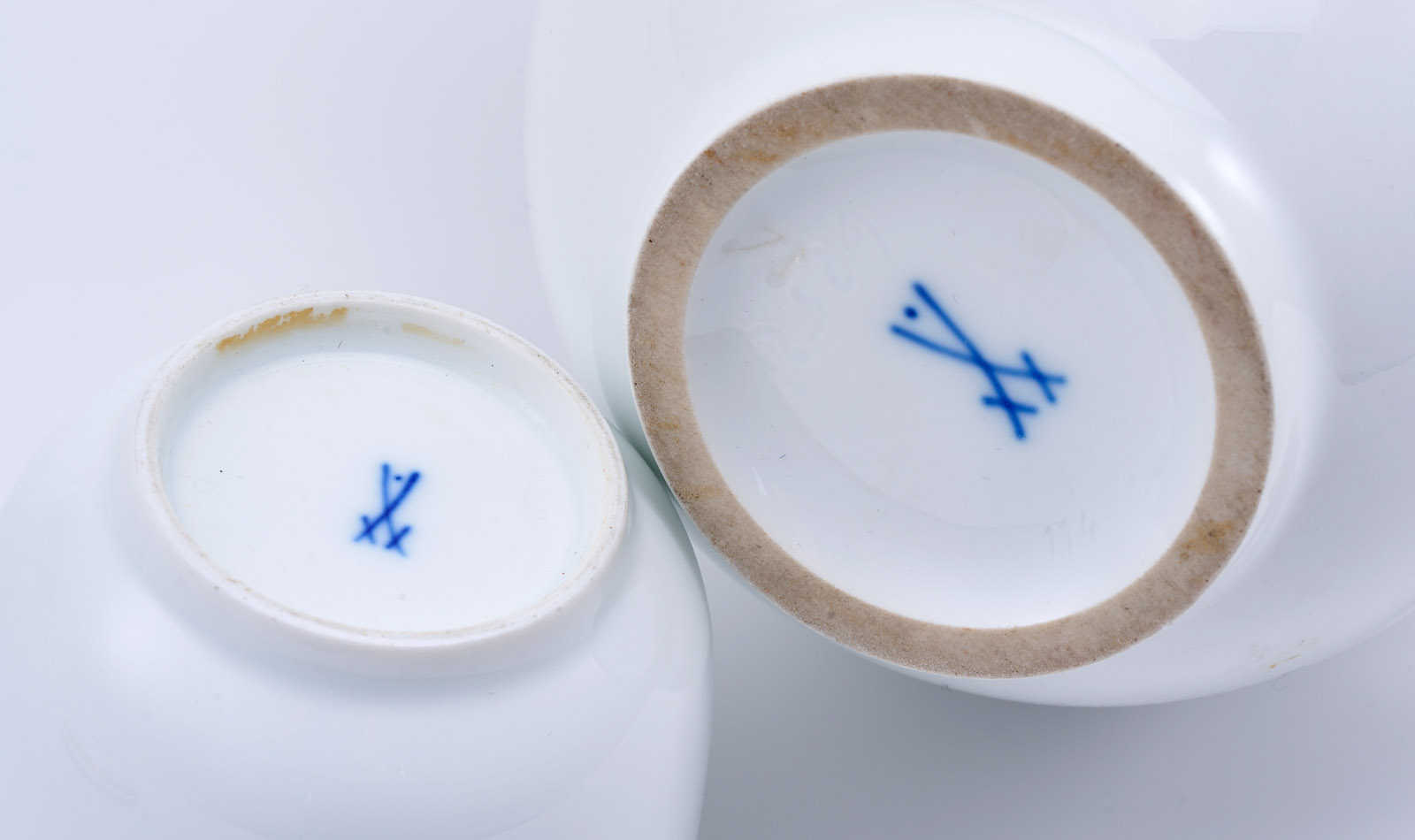 31/2197: Kaffeekanne und Zuckerdose, Art Deco, Meissen Pfeifferzeit (1924-´34) – Bild 5