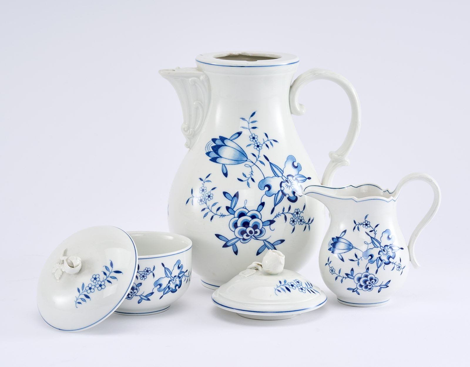 214/611 Kaffee-Service für 6 Pers., Meissen um 1963 – Bild 6
