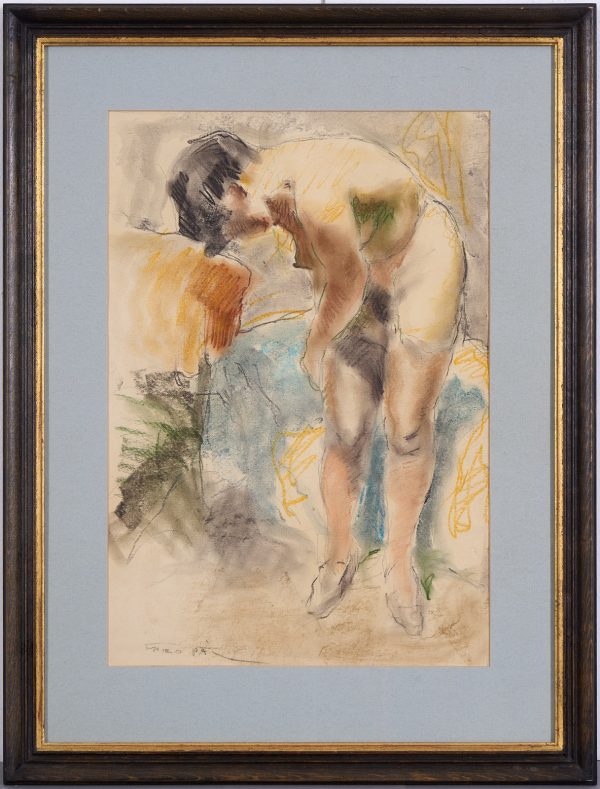 214/271 Aquarell Pál Fried – Bild 5