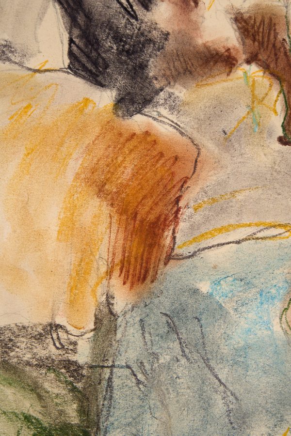 214/271 Aquarell Pál Fried – Bild 3