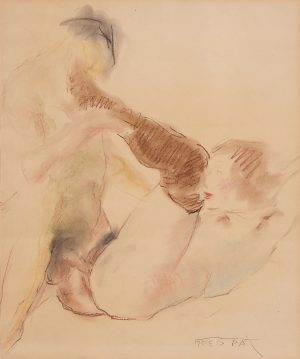 214/272 Aquarell Pál Fried