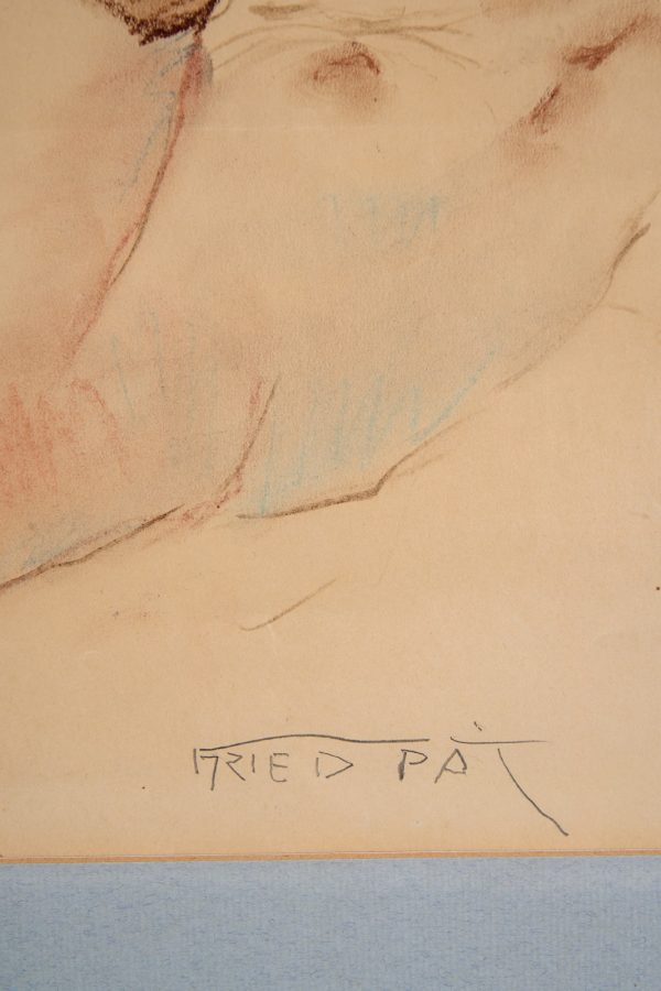 214/272 Aquarell Pál Fried – Bild 2