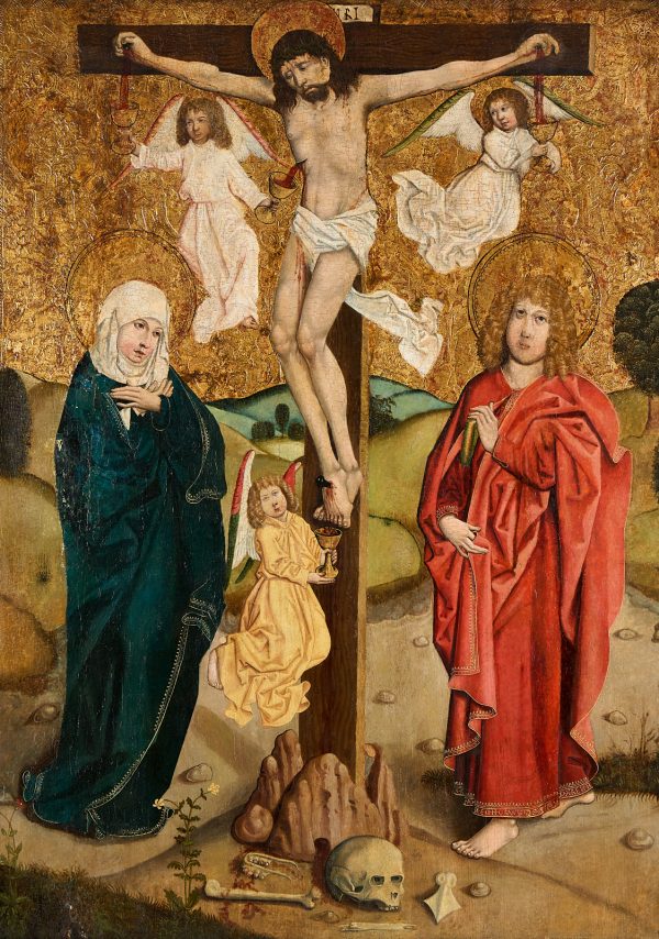 214/220 Tafelbild Mittelrheinisch um 1480