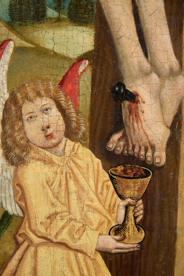 214/220 Tafelbild Mittelrheinisch um 1480 – Bild 5