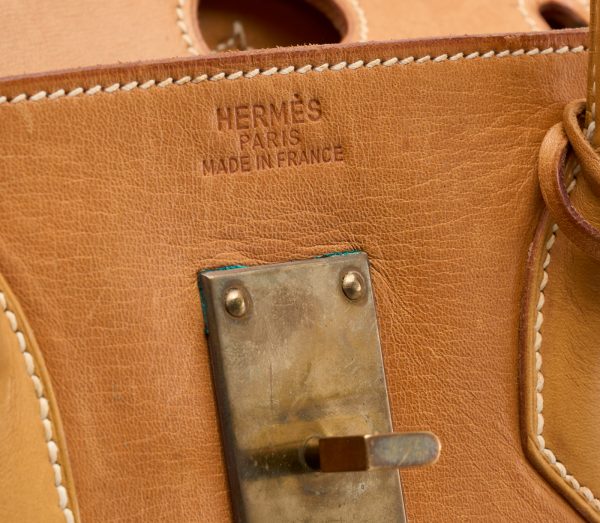 214/970 Reisetasche "Haut à Courroies",  Hermès um 1990 – Bild 7