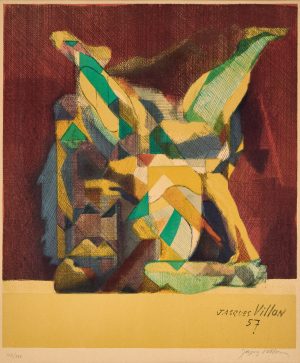 214/277 Farblithographie Jacques Villon