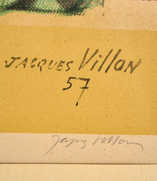 214/277 Farblithographie Jacques Villon – Bild 3