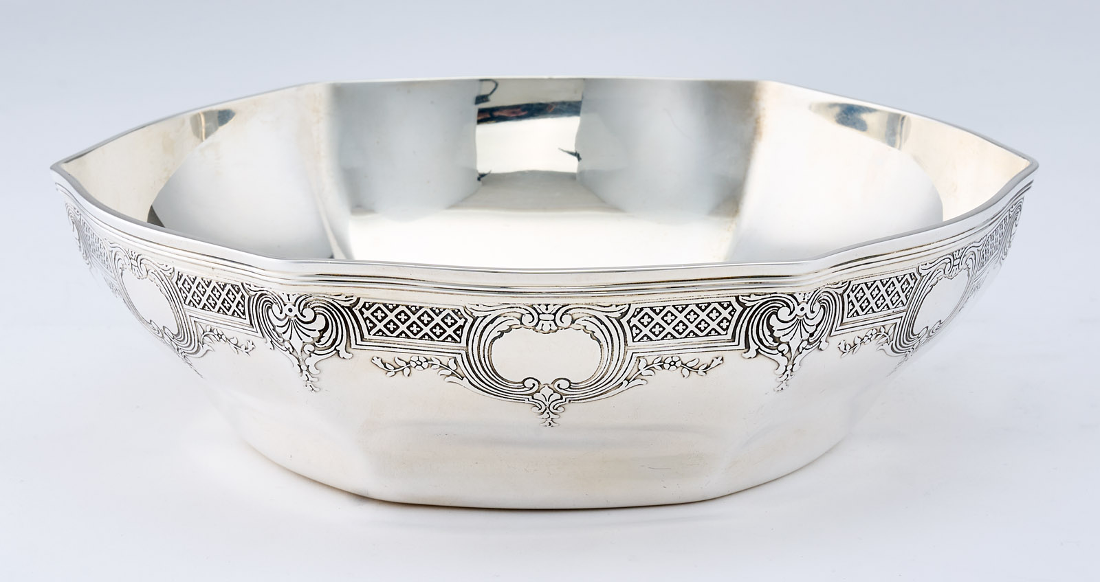 214/682 6-eckige Schale, Tiffany 1. Hälfte 20. Jh. – Bild 5
