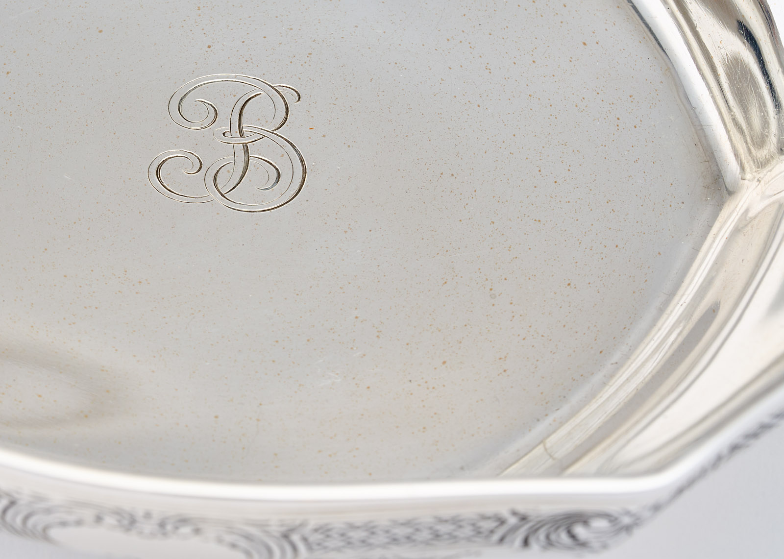 214/682 6-eckige Schale, Tiffany 1. Hälfte 20. Jh. – Bild 6