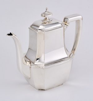 214/685 Kaffeekanne, Tiffany 2. Hälfte 20. Jh.