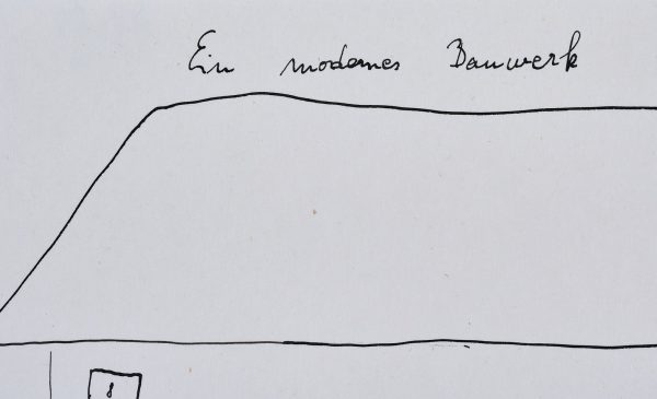 214/60 Tuschfederzeichnnung Oswald Tschirtner – Bild 4