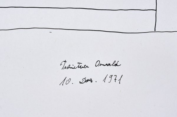 214/60 Tuschfederzeichnnung Oswald Tschirtner – Bild 2