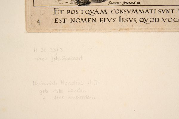 214/229 Kupferstich Egidius II Sadeler – Bild 3