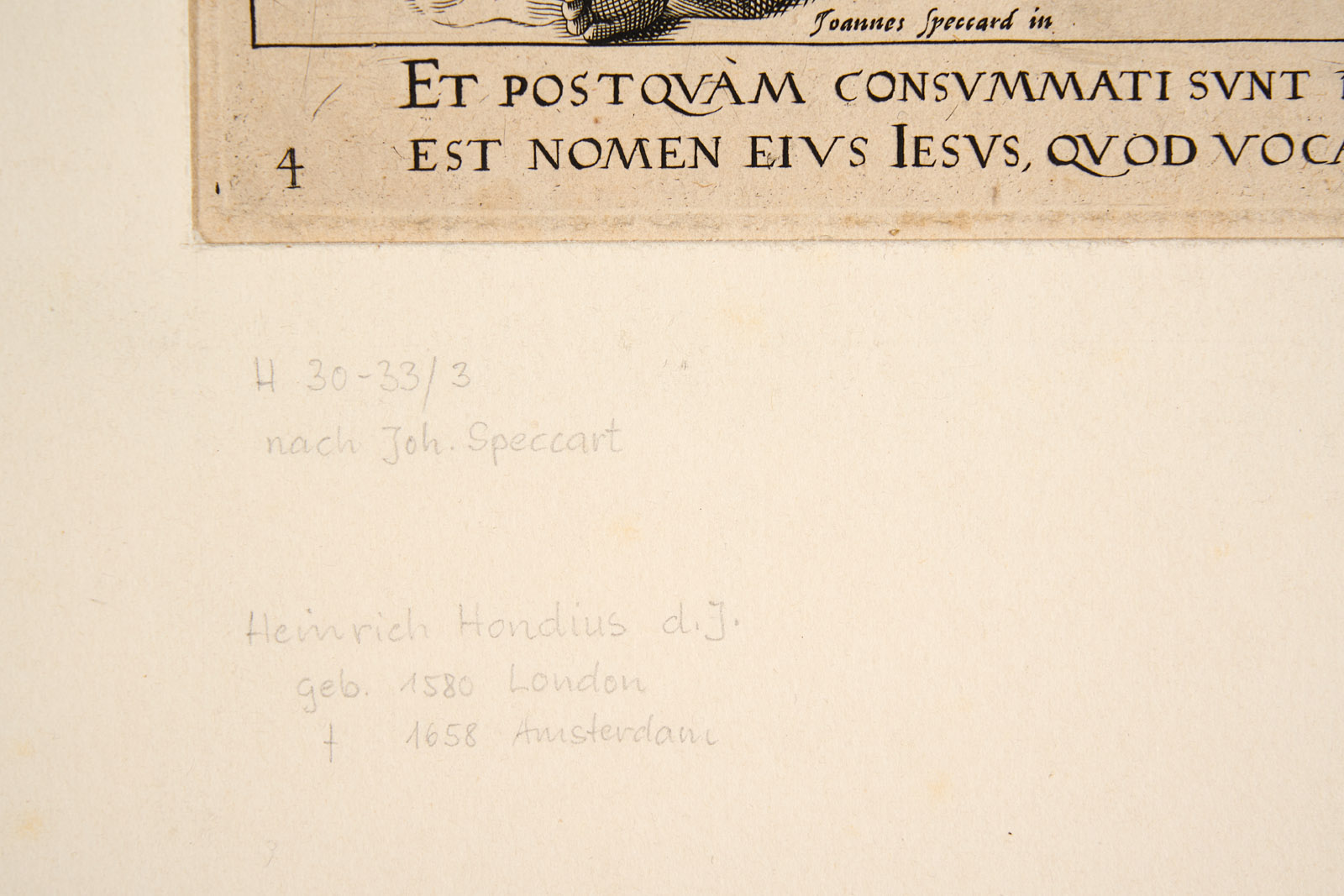 214/229 Kupferstich Egidius II Sadeler – Bild 3