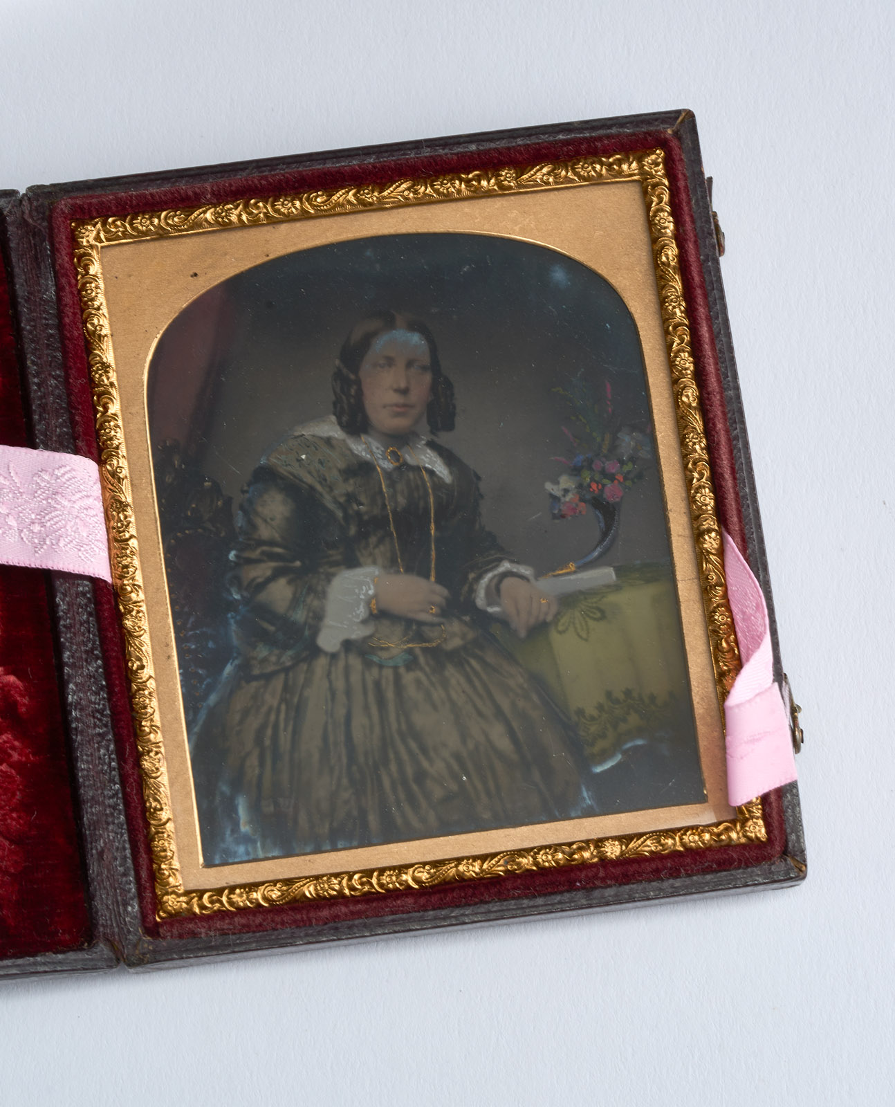 214/107 Sammlung von 21 Daguerreotypien, Ambrotypien u. Ferrotypien (Tintypes), – Bild 11