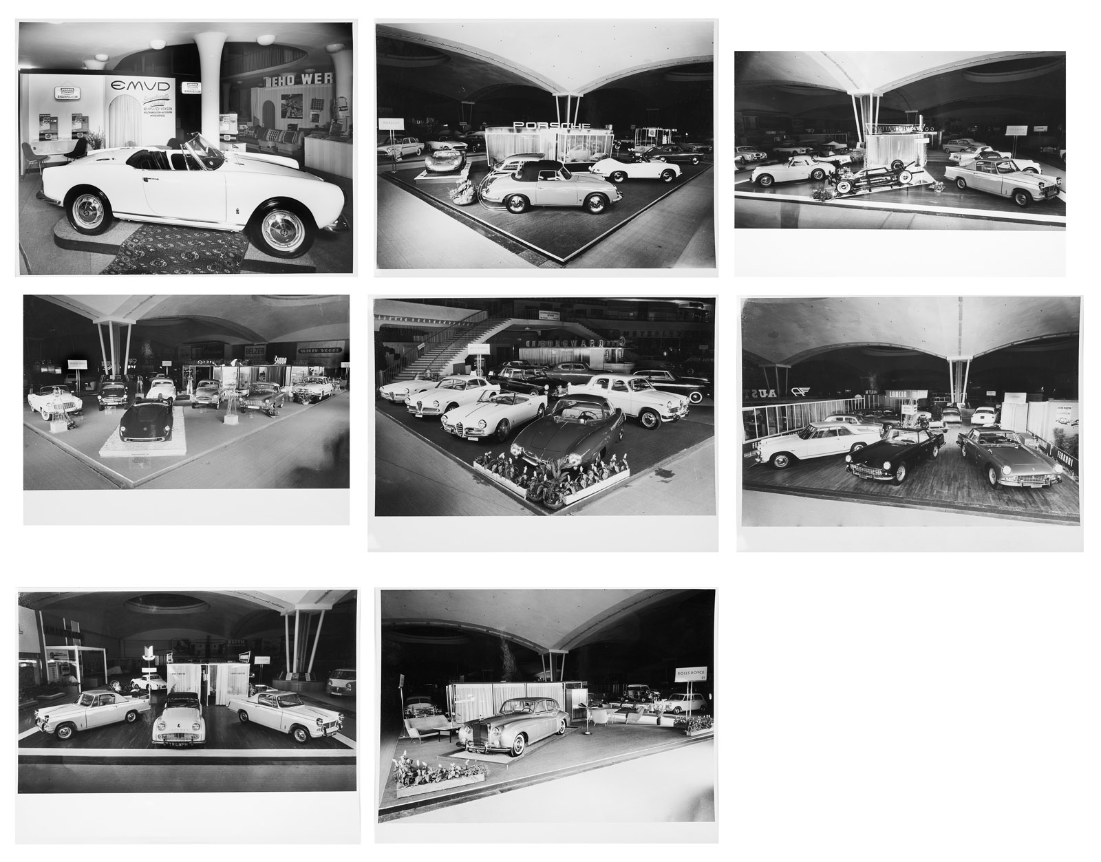 214/90 Konvolut von ca. 115 s/w- und Farbfotografien