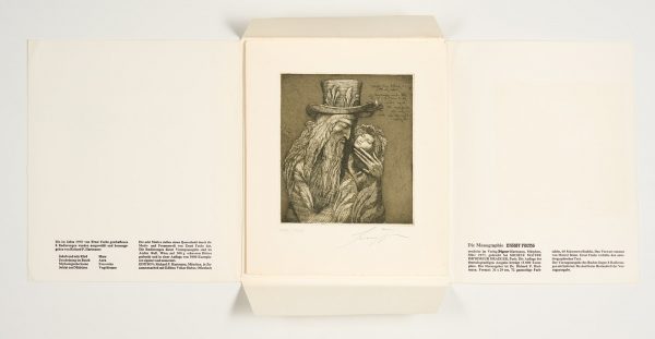 214/262 Mappe mit 8 Radierungen Ernst Fuchs – Bild 5