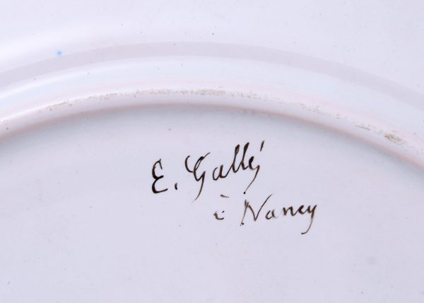 214/533 Teller, Émile Gallé um 1895 – Bild 2