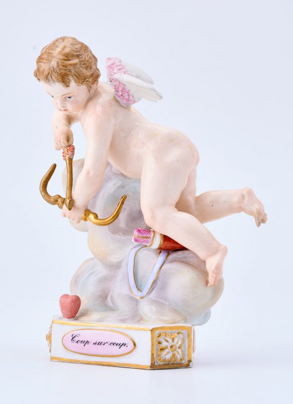 214/653 Devisenkind "Coup sur coup", Meissen um 1870 – Bild 6