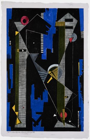 214/74 Farbholzschnitt Georg Heck