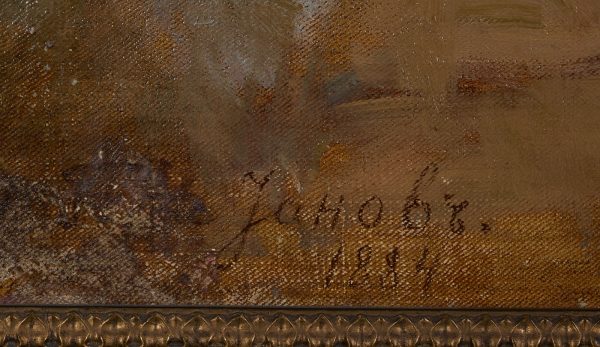 215/177 Gemälde Valéri Ivanovitch Iacoby – Bild 4