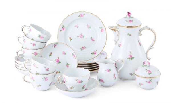215/558: Kaffee-Service für 6 Pers., Meissen um 1983