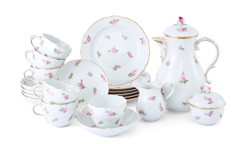 215/558: Kaffee-Service für 6 Pers., Meissen um 1983