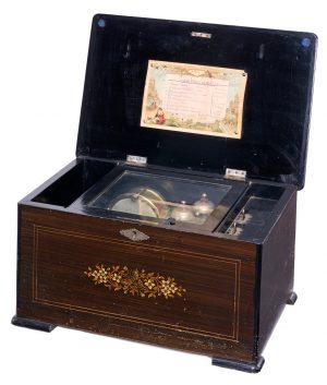 214/372 Orchester-Walzenspieluhr, Schweiz um 1900