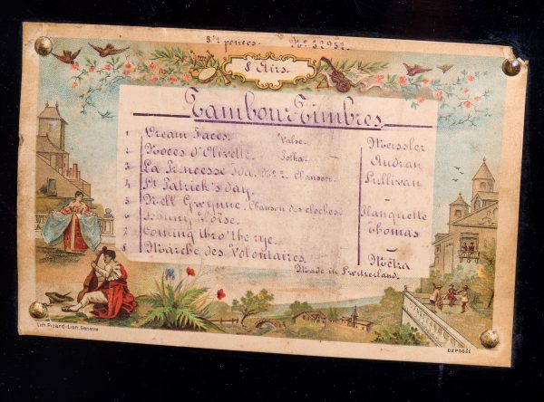 214/372 Orchester-Walzenspieluhr, Schweiz um 1900 – Bild 6