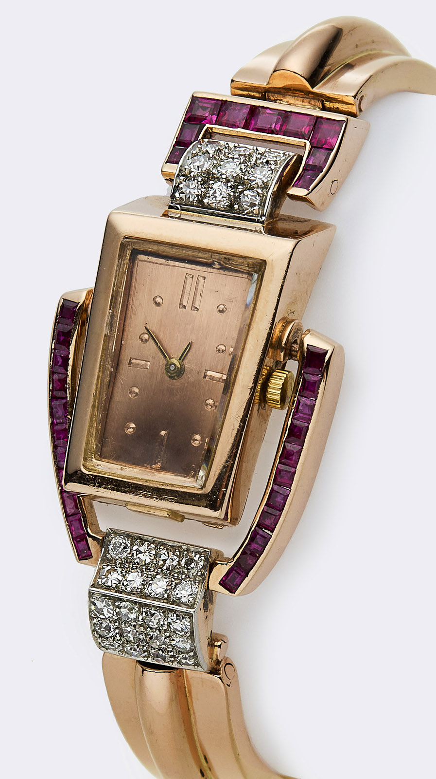 214/785 Damenschmuckuhr Girard Perregaux, Schweiz um 1940 – Bild 2