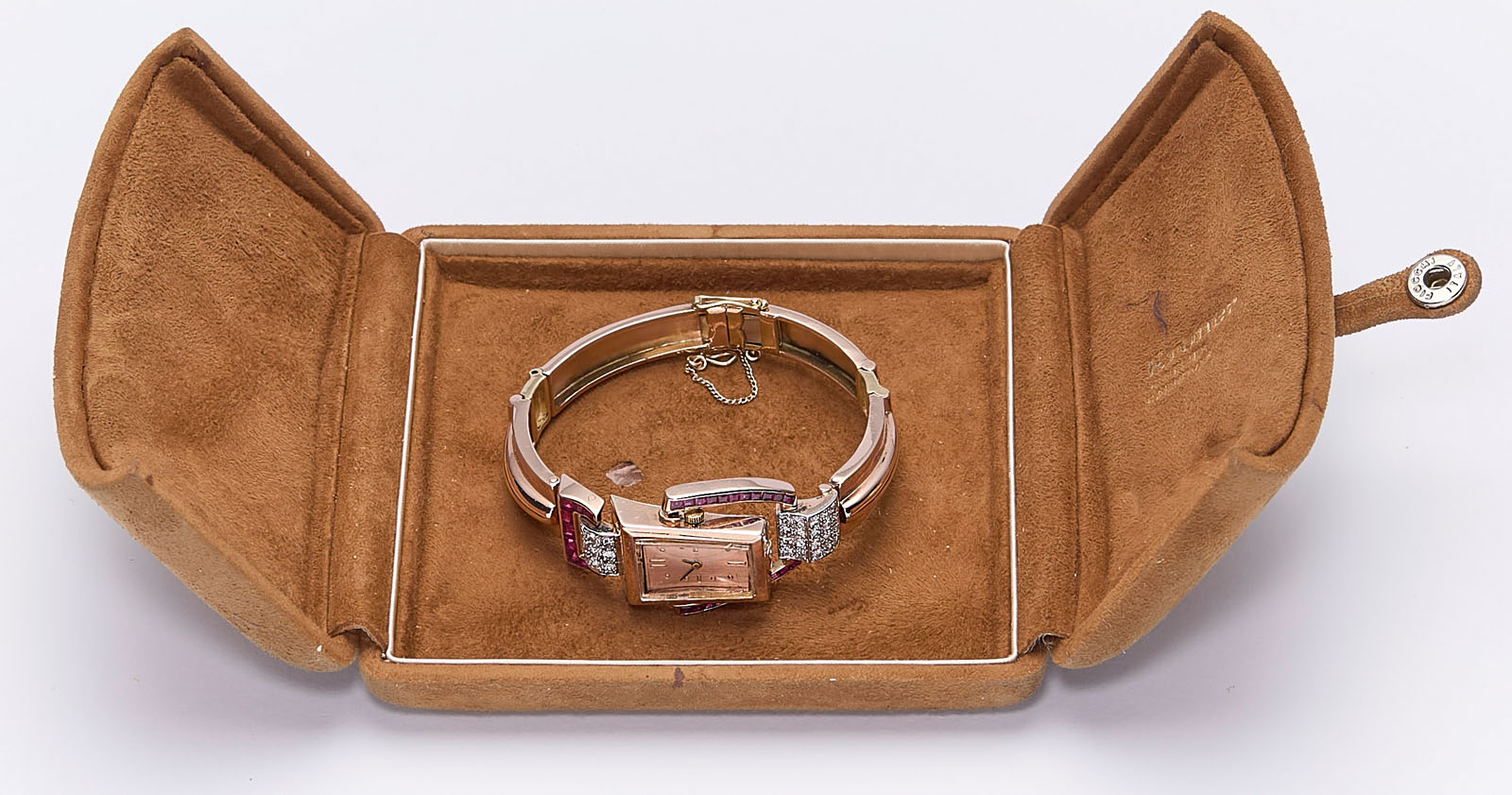 214/785 Damenschmuckuhr Girard Perregaux, Schweiz um 1940 – Bild 3