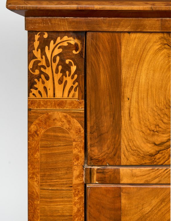 215/453: Gr. Biedermeier-Kommode, Österreich/Ungarn um 1830 – Bild 2