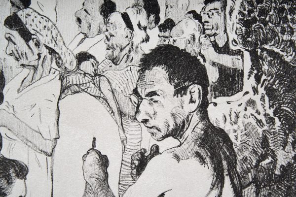 214/305 Lithographie Johannes Grützke – Bild 3