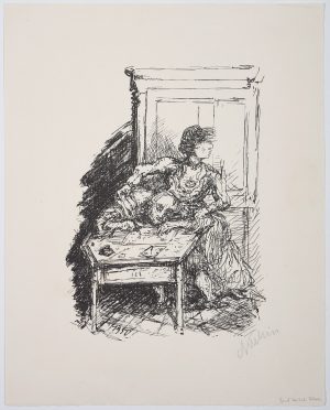 214/298 Lithographie Alfred Kubin