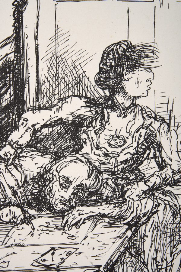 214/298 Lithographie Alfred Kubin – Bild 3