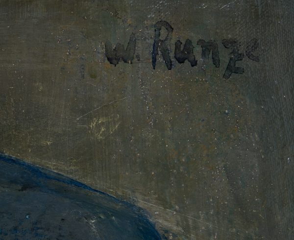 215/114 Gemälde Wilhelm Runze – Bild 5
