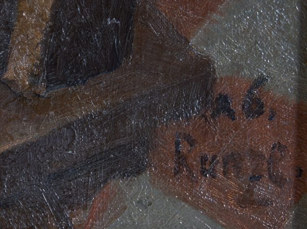 215/113 Gemälde Wilhelm Runze – Bild 4