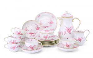 215/544: Kaffee-Service für 6 Pers., Meissen 1962