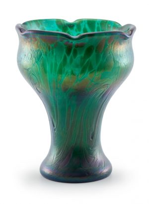 215/872: Vase im Stil des Jugendstils, wohl Österreich um 1910