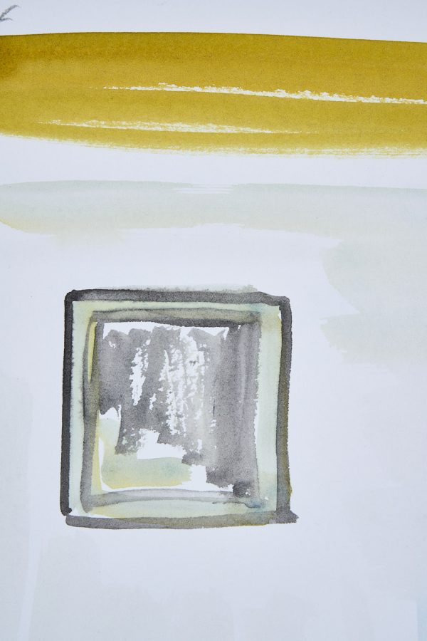 215/32 Aquarell Günther Förg – Bild 3