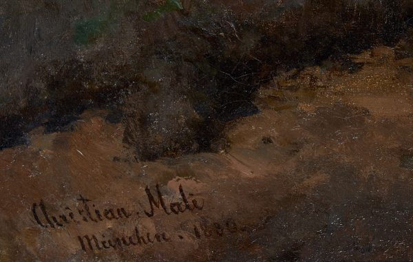 215/186 Gemälde Christian Mali – Bild 6