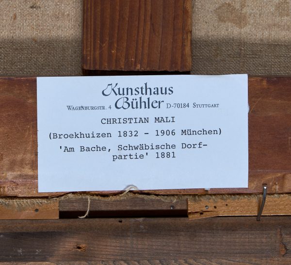 215/186 Gemälde Christian Mali – Bild 3