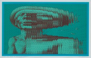 215/23 Lithographie Rudolf Hausner