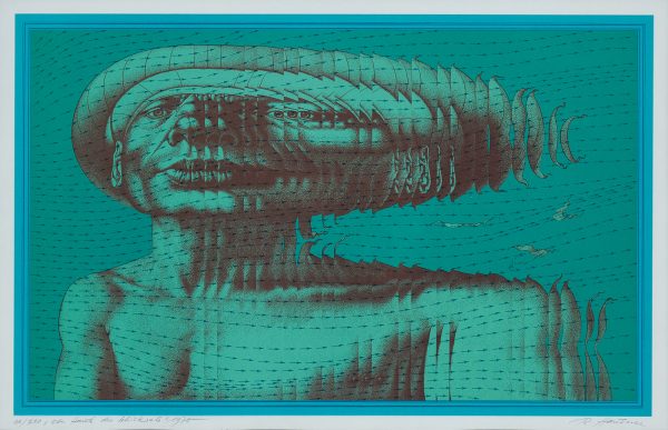 215/23 Lithographie Rudolf Hausner