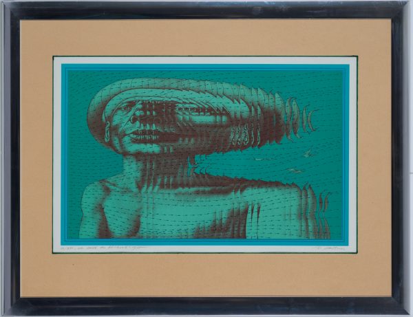 215/23 Lithographie Rudolf Hausner – Bild 2