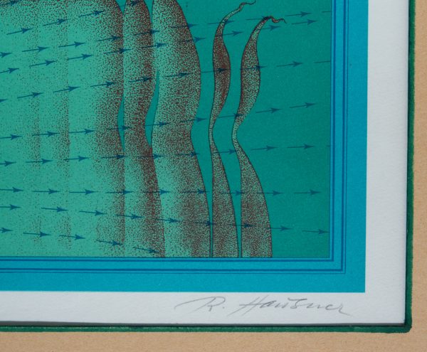 215/23 Lithographie Rudolf Hausner – Bild 3