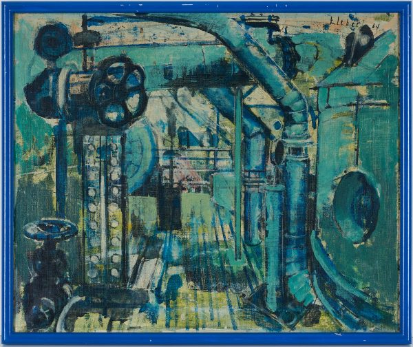 215/175 Gemälde Horst Kleber – Bild 3