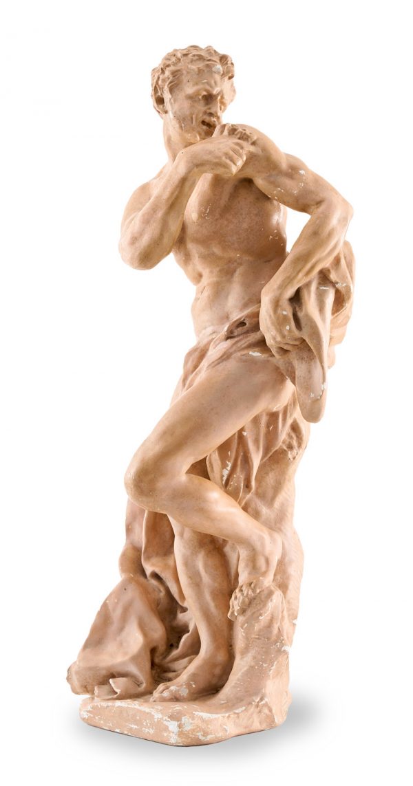 215/334 Skulptur nach Pierre Puget Faun, 20. Jh.