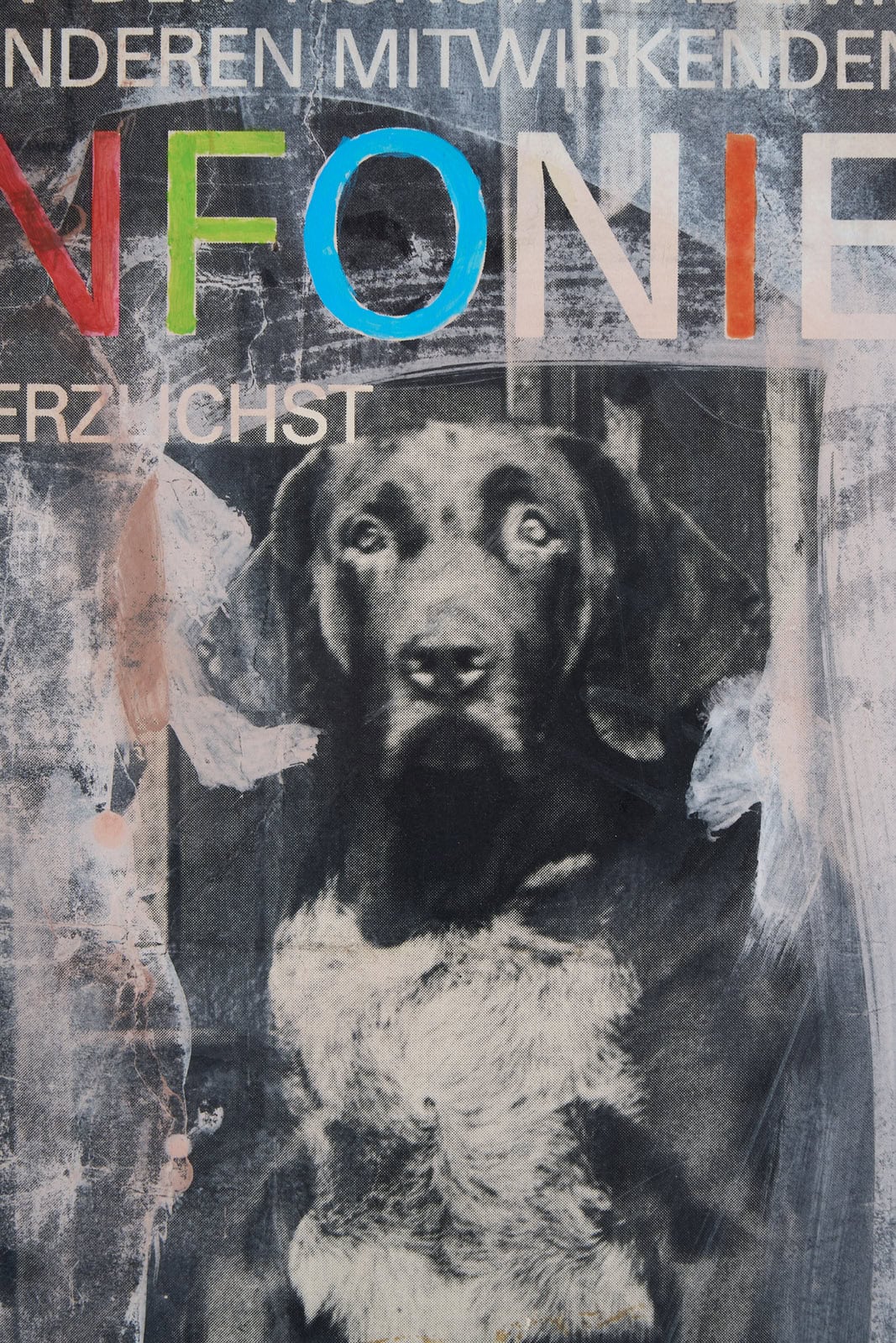 215/44 Überarbeitetes Plakat/Unikat Hermann Nitsch – Bild 3